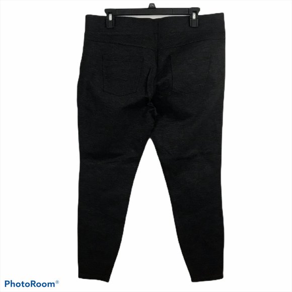 Matty M Charcoal Wide Waist Band Legging - Picture 3 of 4